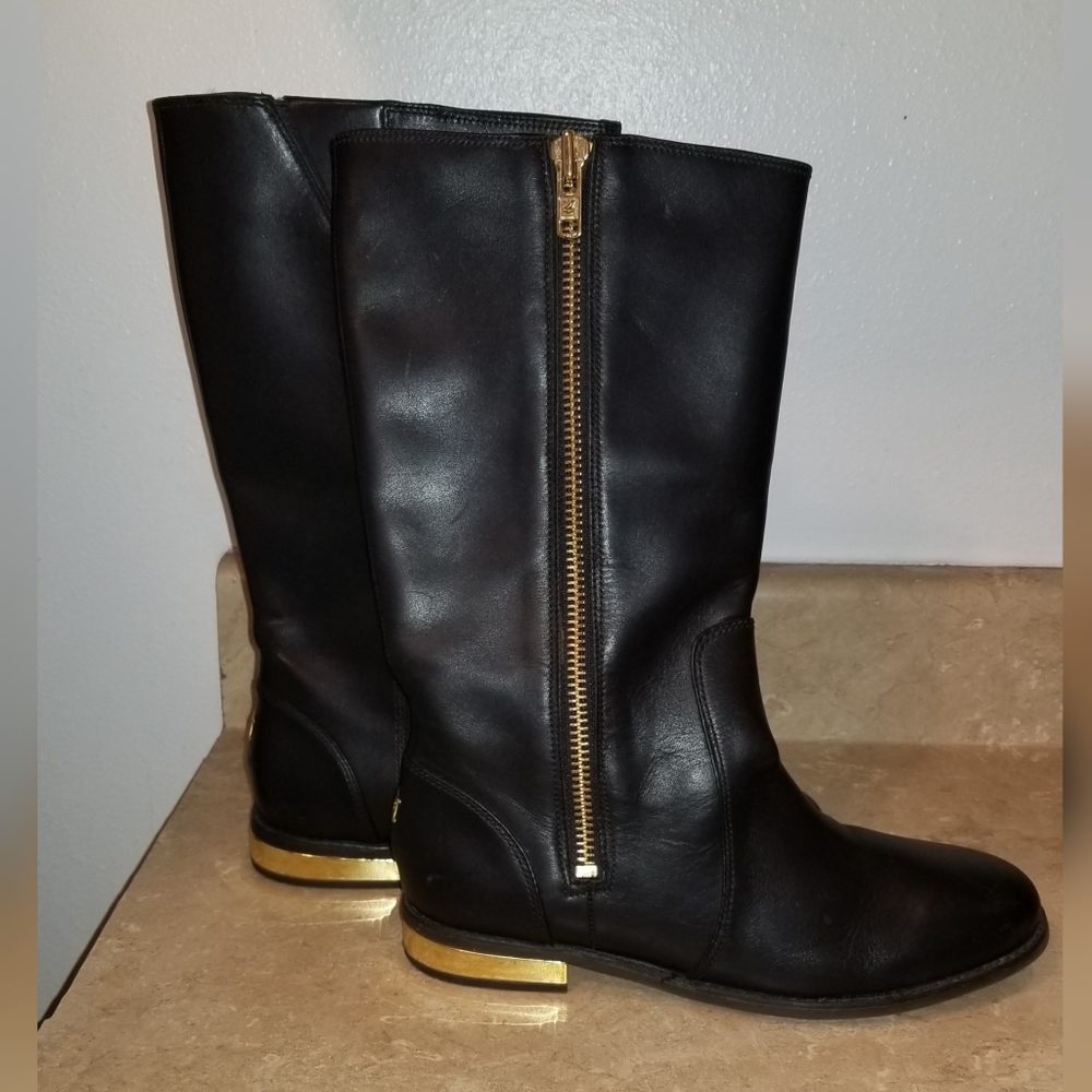 Sperry Top-Sider Black Leather Boots